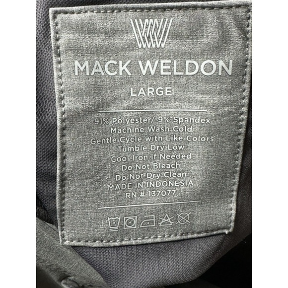 Mack Weldon Maverick Tech Chino Men's Pants Joggers Comfort Sz Large EUC - Picture 4 of 13